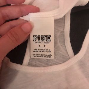PINK Victoria's Secret Tops - PINK flag racer back! Size small PINK Victoria's Secret Tops - PINK flag racer back! Size small